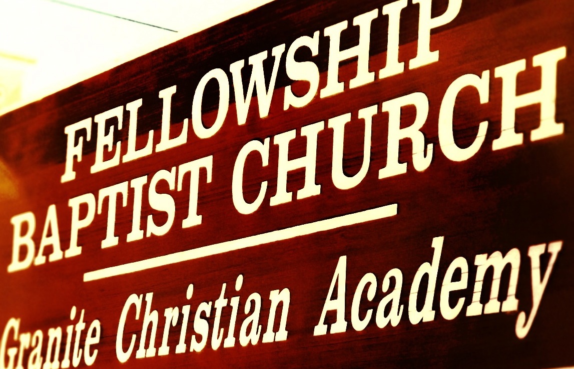 Fellowship Baptist Church Sign